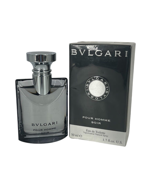 Bvlgari Pour Homme Soir by Bvlgari for Men EDT Spray 1.7 Oz