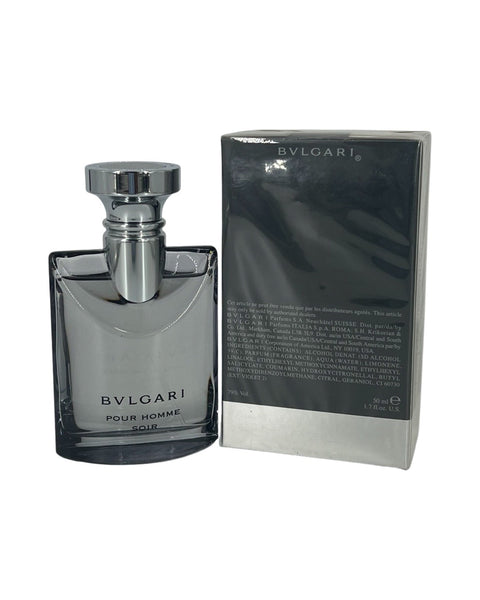 Bvlgari Pour Homme Soir by Bvlgari for Men EDT Spray 1.7 Oz