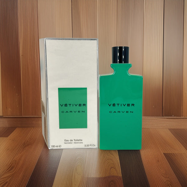 After-shave Vétiver Carven - 100 Ml - Fabriqué En France - Neuf Et Original