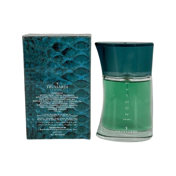 【希少・未開封】TRUSSARDI PYTHON FOR MEN 50ml 香水 Python Cologne by Trussardi Eau de Toilette for Men Spray 1.7oz
