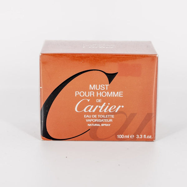 Cartier MUST POUR HOMME オードトワレ 50ml Must Pour Homme De Cartier EDT 3.3 Oz Spray – FragranceOriginal