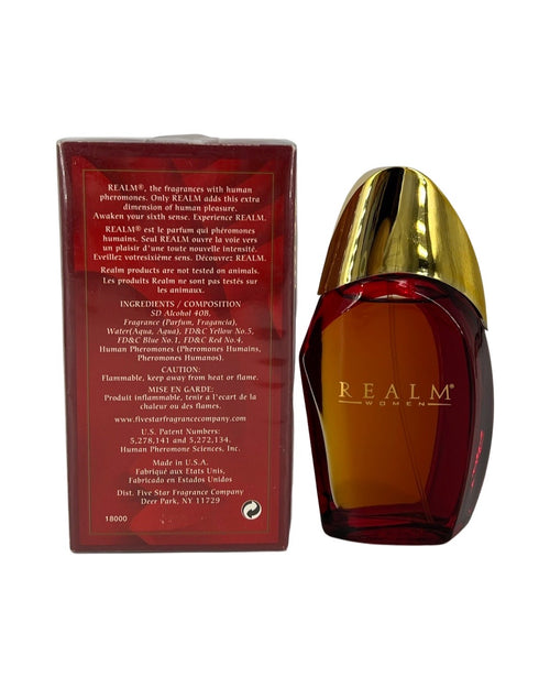 Realm Women Perfume by Erox  EDT Spray 3.4oz