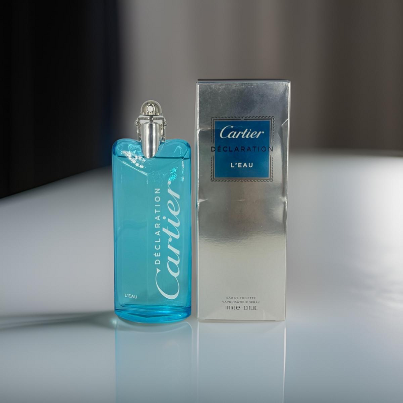 Cartier Declaration L'Eau by Cartier for Men EDT Spray 3.3 Oz - FragranceOriginal.com