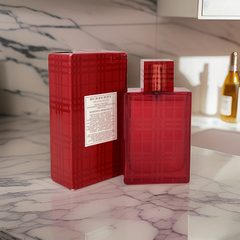 BURBERRY  ブリット  レッド  100ミリ Burberry Brit Red Special Edition by Burberry for Women EDP Spray