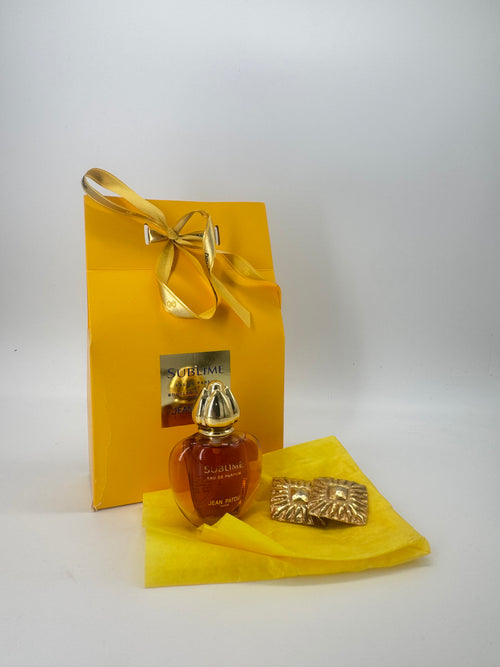 Sublime by Jean Patou EDP 1 oz Spray Gift Set With Sun Shine Earrings - FragranceOriginal.com