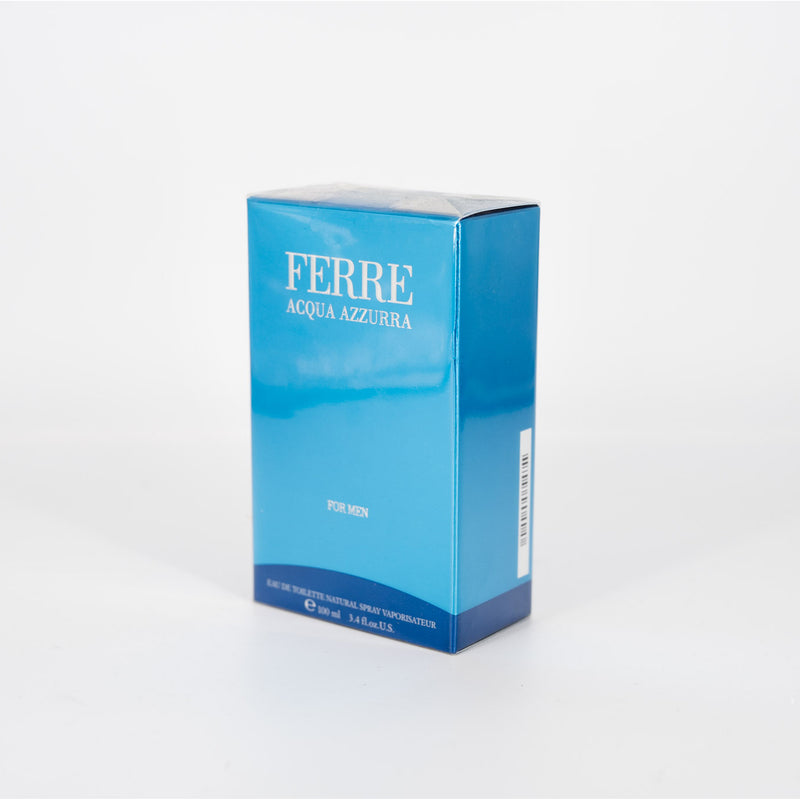 Ferre Acqua Azzurra by Gianfranco Ferre for Men EDT Spray 3.4 Oz - FragranceOriginal.com