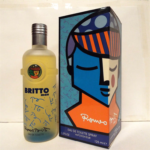BRITTO man Cologne by Romero Britto for Men EDT Spray 4.2 Oz - FragranceOriginal.com