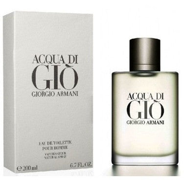 Acqua Di Gio Pour Homme by Giorgio Armani for Men EDT Spray 6.7 Oz - FragranceOriginal.com