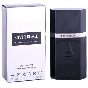 Azzaro Silver Black by Azzaro for Men EDT Spray 1.7 Oz - FragranceOriginal.com