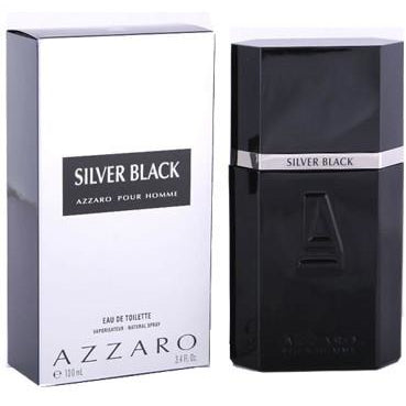 Azzaro Silver Black by Azzaro for Men EDT Spray 3.4 Oz - FragranceOriginal.com