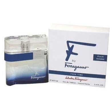 F Ferragamo Free Time by Salvatore Ferragamo for Men EDT Spray 3.4 Oz - FragranceOriginal.com