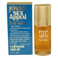 Jovan Sex Appeal by Jovan for Men EDT Spray 3.0 Oz - FragranceOriginal.com