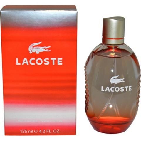Lacoste Red by Lacoste for Men EDT Spray 4.2 Oz - FragranceOriginal.com