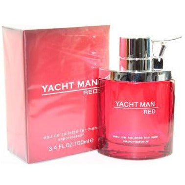 Yatch Man Red by Myrurgia for Men EDT Spray 3.4 Oz - FragranceOriginal.com