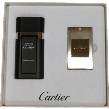 Santos De Cartier Set by Cartier for Men EDT Spray 3.4 Oz - FragranceOriginal.com