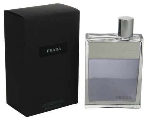 Prada Cologne Refillable Pour Homme by Prada for Men EDT Spray 3.4 Oz - FragranceOriginal.com