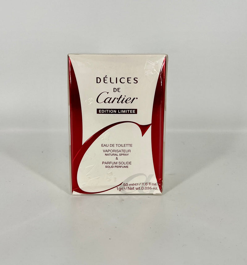 Delices De Cartier 1.6 Oz EDT Spray & Solid Perfume - FragranceOriginal.com