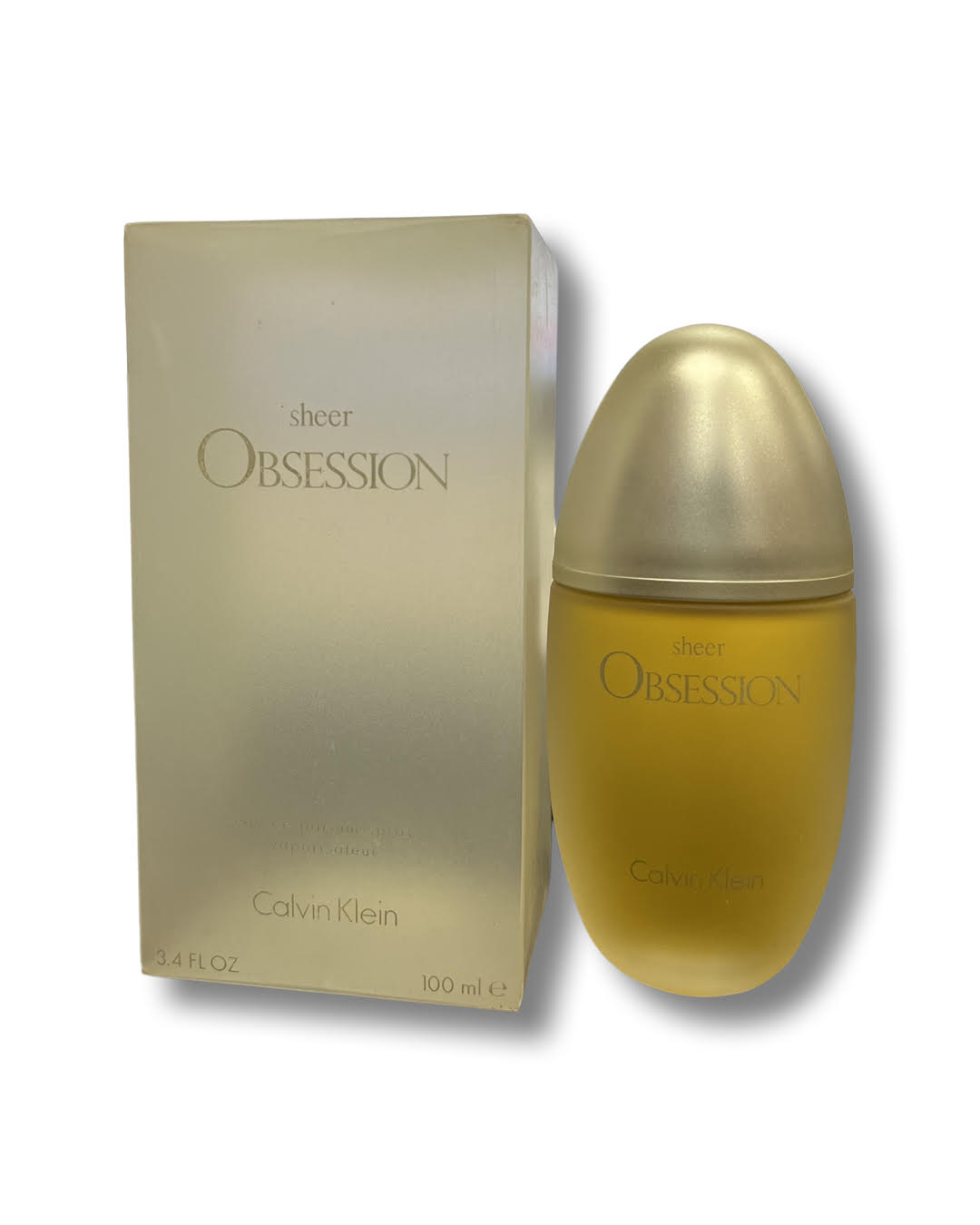Obsession Sheer Perfume by Calvin Klein for Women EDP Spray 3.4 oz