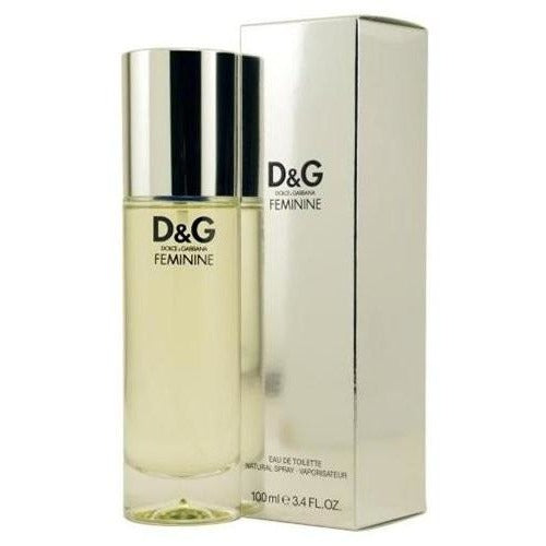 D&G Feminine by Dolce & Gabbana for Women EDT Spray 3.4 Oz