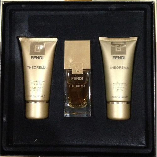 Fendi Theorema by Fendi for Women Gift Set (50 ml Body Lotion + 50 ml Shower Gel + EDP Spray 30 ml) - FragranceOriginal.com