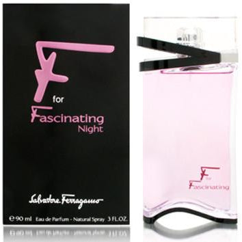 F Fascinating Night by Salvatore Ferragamo for Women EDP Spray 3.0 Oz - FragranceOriginal.com