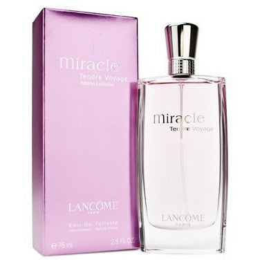 Miracle Tendre Voyage  by Lancome for Women EDT Spray 2.5 Oz - FragranceOriginal.com